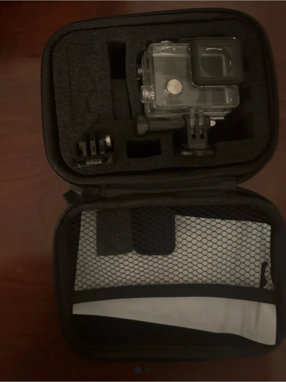 GoPro Black Travel Case with Clear Waterproof Housing